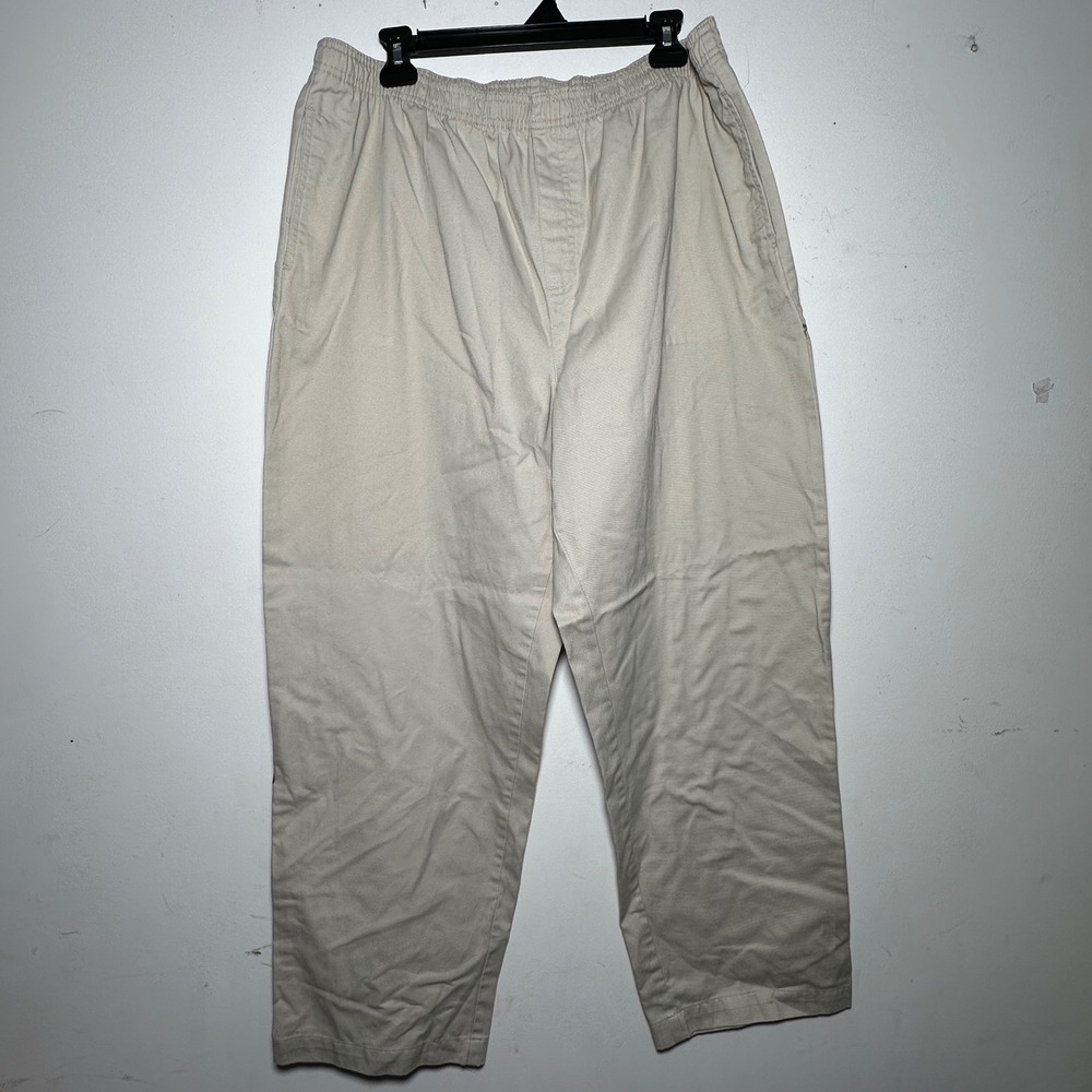 Khaki Casual Pants Chino‎ Style Comfort Fit XXL